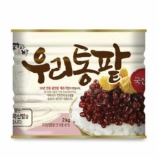 [국산팥] 빙수재료 대두식품 화과방  우리통팥 2kg
