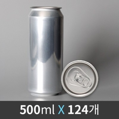 커피야,[캔시머 전용] 캔시머(캔실러) 알루미늄 공캔 500ml 124개 세트,