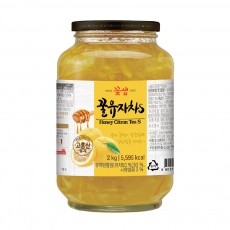 국산차 꽃샘 꿀유자차S 2kg